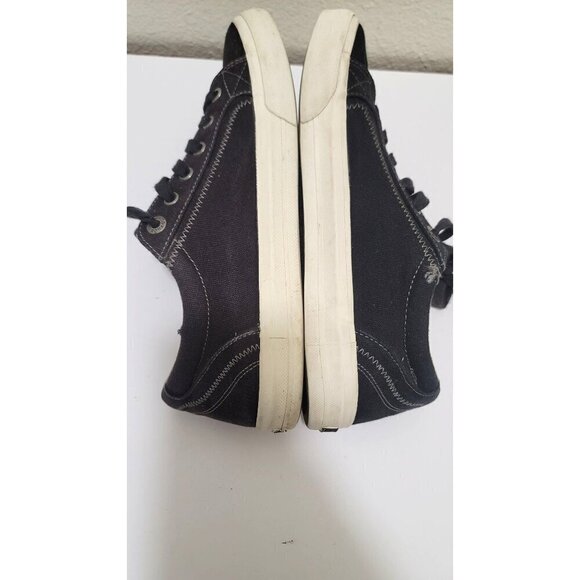 Taos Womens Canvas Lace-Up Sneakers Size 11 Black Casual Everyday - Picture 6 of 11